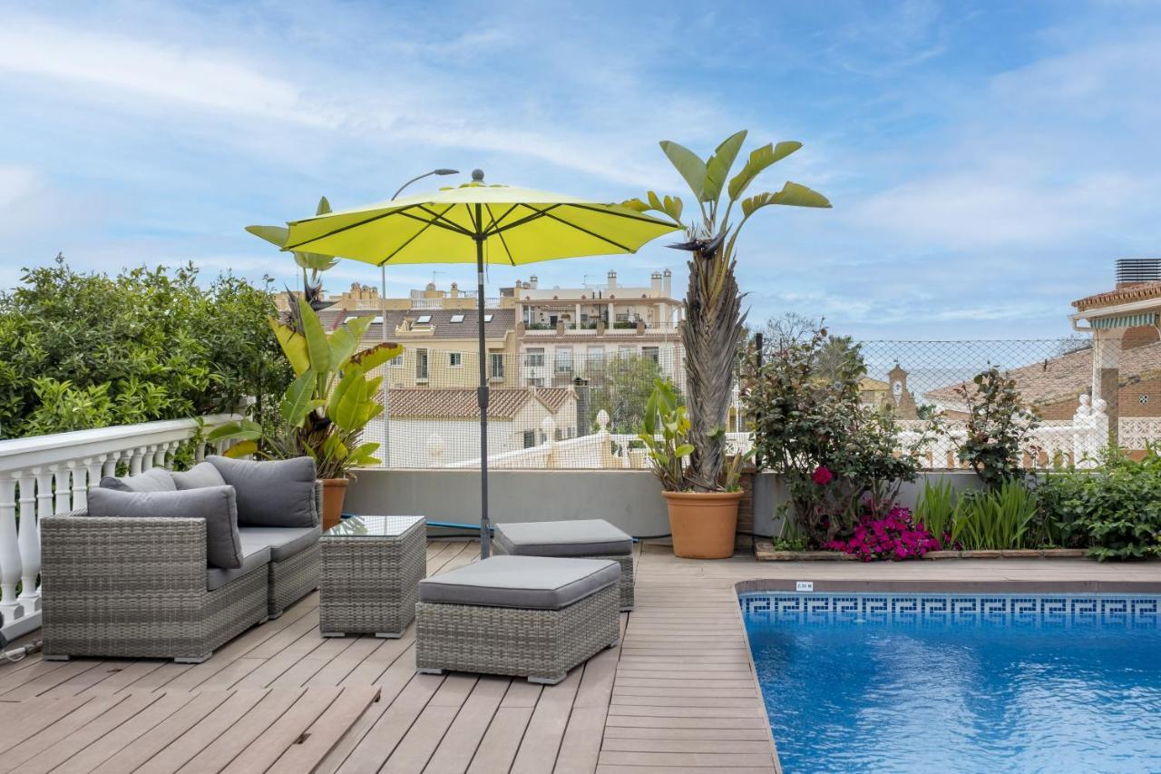 Apartment Los Olivos Heated Pool Rincon de la Victoria Exterior photo